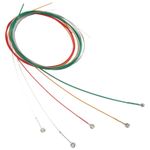 _6Pcs Electric Guitar Strings Plated Steel Consistent Touch Full Bright Toning