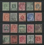 20 Different Edward VII era Commonwealth Stamps as shown [S881]