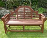 Garden Bench Large Lutyens Richmond Marlborough 165cms FSC ® Certified Hardwood