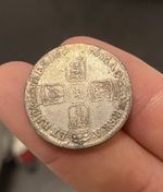 William III Shilling - 1696 - Bristol Mint -
