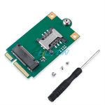 4G 5G M.2 to Pcie Adapter NGFF to Mini Pci-E Adapter Board with SIM Card Slot