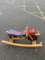 Childs Wooden Rocking Motor Bike Ride On