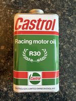 Replica Castrol R30 oil Can/Tin Lambretta Vespa  Scooter 2-stroke Oil