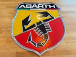 Fiat Abarth Genuine Dealer Sign Ready For You Garage Or Man Cave