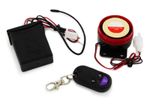 MOTORCYCLE SCOOTER REMOTE ALARM SYSTEM WITH KEYFOB 12V 125dB MOTORBIKE SECURITY