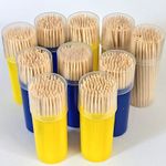 Tooth Picks Wooden Bamboo Sticks Dental Floss Toothpicks Cocktail Fruit Cheese