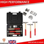 7Pc Car Auto Body Panel Repair Tool With Fibre Body Beating Hammer Set