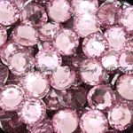 Light Rose 1000pcs Resin Rhinestones Beads Flat Back Nail Art Craft Gems