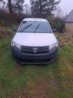 A White Dacia Sandero Manuel 1.2  5 Door Hatchback .