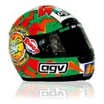 Valentino Rossi VR46 1:5 Scale Moto GP Mini Helmet Imola 1997