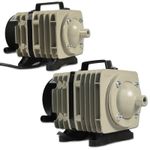 Hailea Air Pump ACO328 ACO388D 70-80 l/min Hydroponic Pond Compost Tea CNC