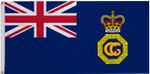 His Majesty's Coastguard Blue Ensign Polyester 5'x3' Flag - EXCLUSIVE