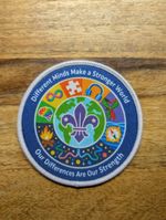 Neurodiversity scouting blanket badges