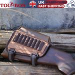 TOURBON Gun Rifle Cheek Rest Riser Stock Cartridges Holder Canvas UK Shooting