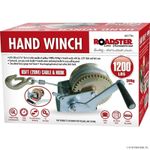 Heavy Duty 1200LB Hand Winch Car Trailer Boat 20M Manual Crank Handle Puller New