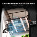 Spider Farmer 6" Grow Tent Clip Fan Oscillating Adjustable Tilt-Up APP Control