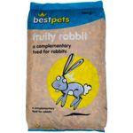 Bestpets Fruity Rabbit Food Full of Fruits 15Kg For A Healthy And Natural Diet