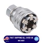  Socket Wrench Sleeve Multifunctional Repair Tool Steel for Home