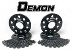 2x 12mm 2x 15mm DEMON Wheel Spacers & Bolts - VW Caddy / Golf / Jetta (R)