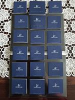 18 X Swarovski ornaments 2005 new certificates