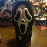 Scream Ghost Face Tiki Mug Geeki Tikis Ceramic Horror Black 19oz