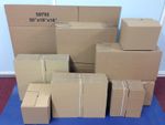 SINGLE & DOUBLE WALL CARDBOARD BOXES ALL SIZES 5" 6" 7" 8" 9" 12" 18" 14" 16" 