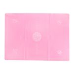 20 x 28Inch Silicone Baking Mat Non Stick Pastry Mat with Measurements, Pink
