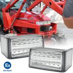 Pair LED Headlight For CASE IH 495, 565, 695, 895, 995, 3220, 3230, 4210, 4230