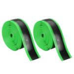 2pcs Bike Tire Liner Inner Tube Bicycle Flat Protector for Road 20-23c,Green