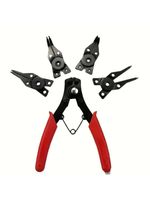 4 in 1 Circlip Snap Ring Pliers Internal External Bent Straight Plier