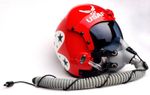 USAF Thunderbirds beautiful full size replica flight helmet and oxygen mask