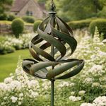 Cotswold Collection The Sudeley Powder Coated Wind Spinner. Metal Outdoor Spin
