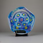 Whitefriars Smithsonian 1978 Clichy Rose miniature Paperweight Rare
