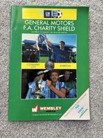 Coventry City V Everton Programme 1987 Charity Shield VGC
