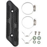 Motorbike Motorcycle Exhaust Muffler Pipe Heat Shield Cover Heel Guard Protector