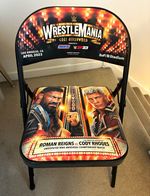 WWE WrestleMania 39 - (WrestleMania Goes Hollywood ) Chair - Reigns vs Rhodes