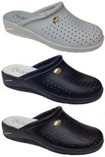 Dek Malo Womens Leather Nursing Kitchen Mule Clogs Shoes Heeled  Ladies Sandals