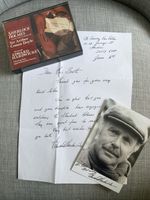 Edward Hardwicke Letter Signed Photo & Audio Tape Sherlock Holmes Jeremy Brett