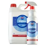 Nilco H3 Nilglass Glass & Mirror Cleaner 1 Litre Spray + 5 Litre Refill Set