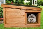 Hedgehog House & Hibernation Shelter, Predator Proof Outdoor Habitat