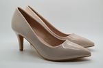 Womens Ladies Low Mid Kitten High Heel Pumps Pointed Toe Court Work Office Shoes