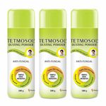 Tetmosol Anti-fungal Dusting Itching Powder  for daily use Pack of 3 (3x100gms)