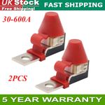 2X 60-300A Terminal Fuse Block Kit Fuse Max Voltage For Car Marine Boat RV NEW