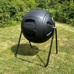 Compost Tumbler Heavy Duty Garden Tumbling Composter 130 Litre