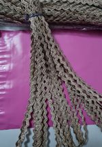 6 yards Rose Gold Metallic Gota RIC RAC trimming braid 3mm sewing projects 