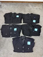 Obsolete Police Tunic Job Lot x5 Mixed Dress Uniform Tunic Theatre Collector