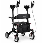 NEW MobilityPlus+ Upright Rollator Mobility Walker Lightweight with Arm Support