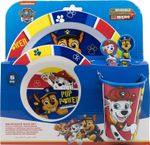 Paw Patrol 5-Piece Kids Tableware Set - BPA-Free & Microwave Safe