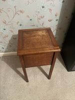 Antique 20th Century Fine Quality Oak Storage Stand