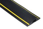 Floor Cable Protector - Channel 15x 5mm 1m 2m 3m 4m 5m Black and Yellow / Black